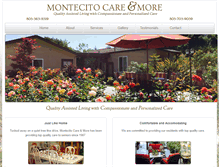 Tablet Screenshot of montecitocareandmore.com